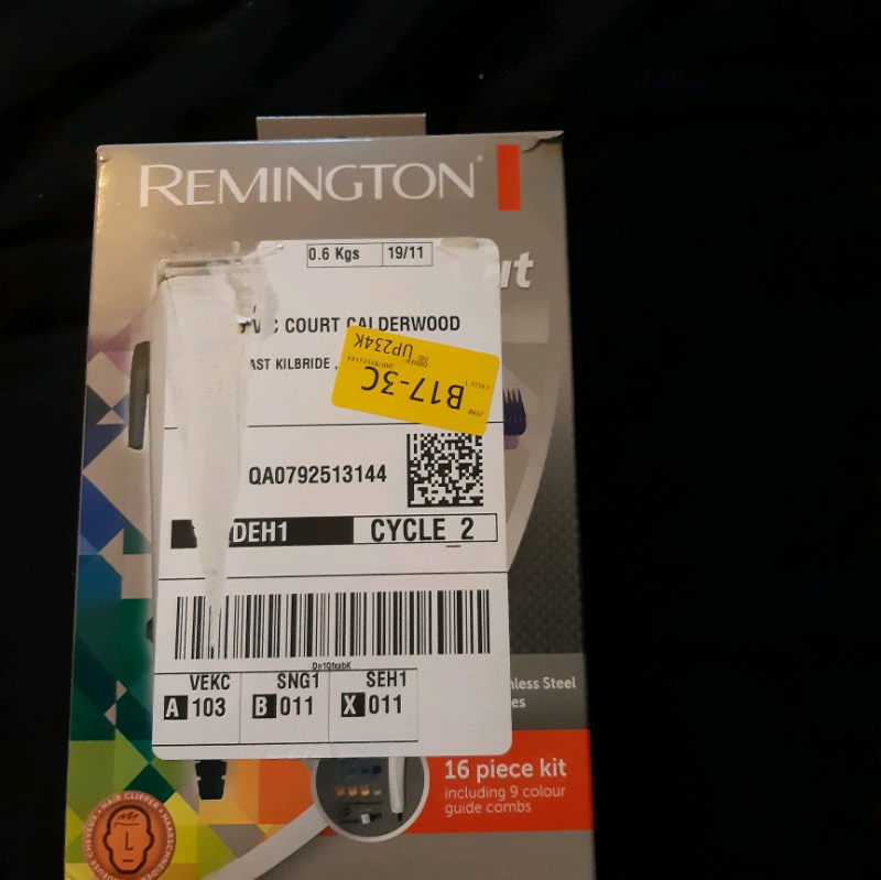 remington hc5035 16 pieces set hair clipper